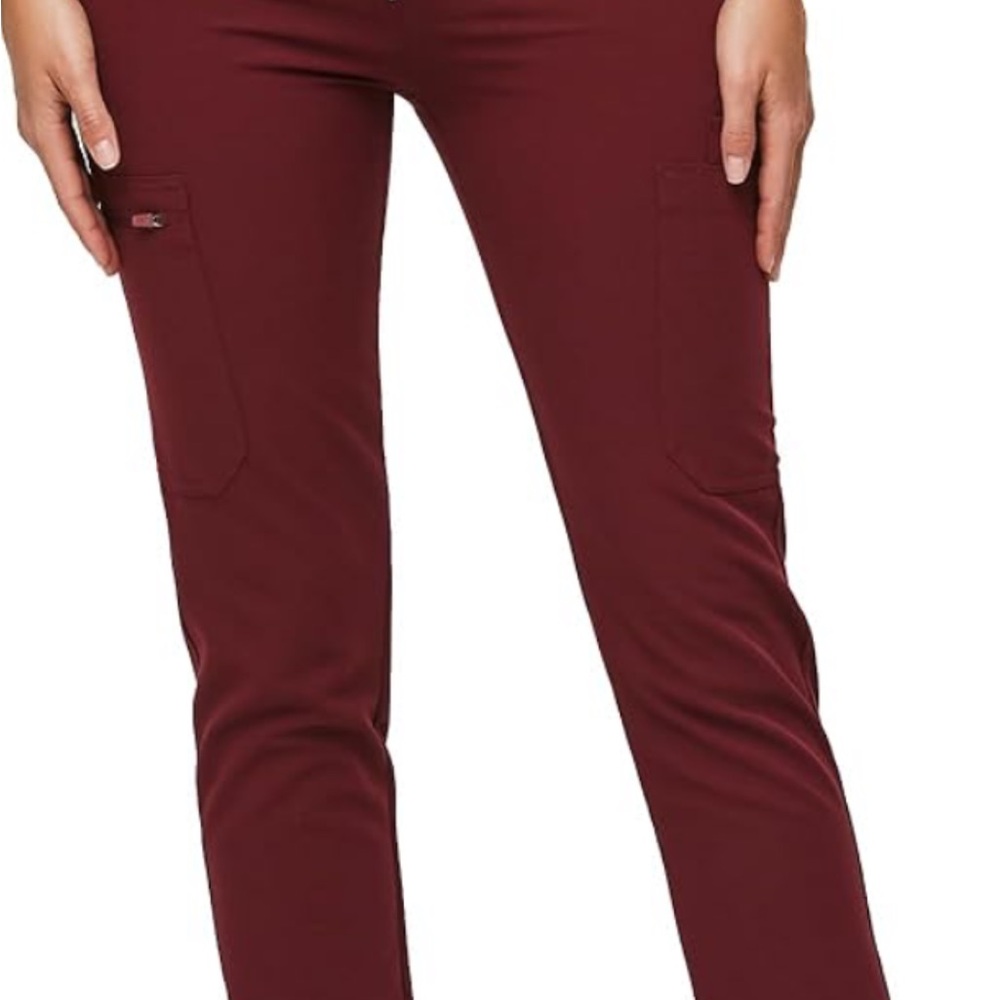 Figs Women's Maroon Yola Scrub Pants
